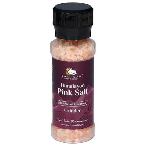 Saltean Himalayan Pink Salt Grinder 7.93 oz