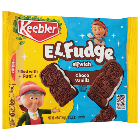 Keebler E.L. Fudge Choco Vanilla Cookies 10.8 oz