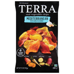 Terra Vegetable Chips Mediterranean - 5 OZ 12 Pack