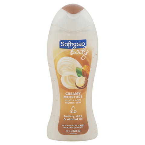 Softsoap Shea & Almond Oil Body Wash 20 FZ