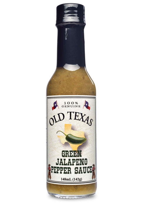 Old Texas Green Jalapeno Sauce - 5 OZ 12 Pack