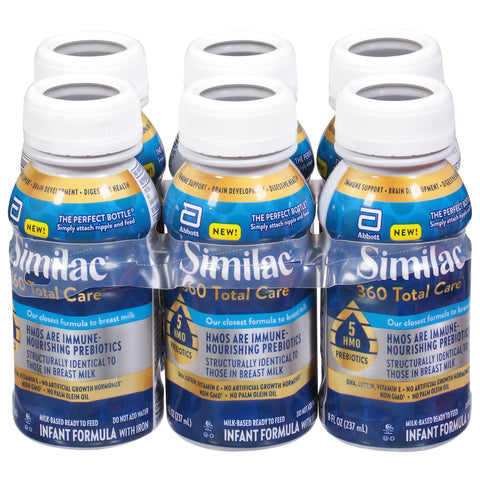 Similac 360 Total Care Ready to Feed Infant Formula with Iron 6