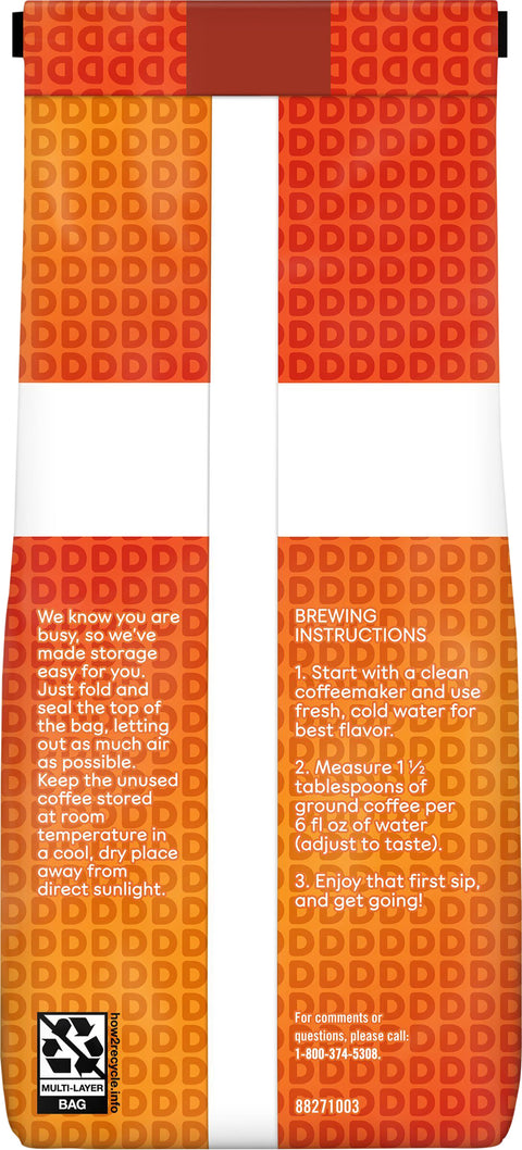 Dunkin' Colombian Ground Coffee 11 OZ