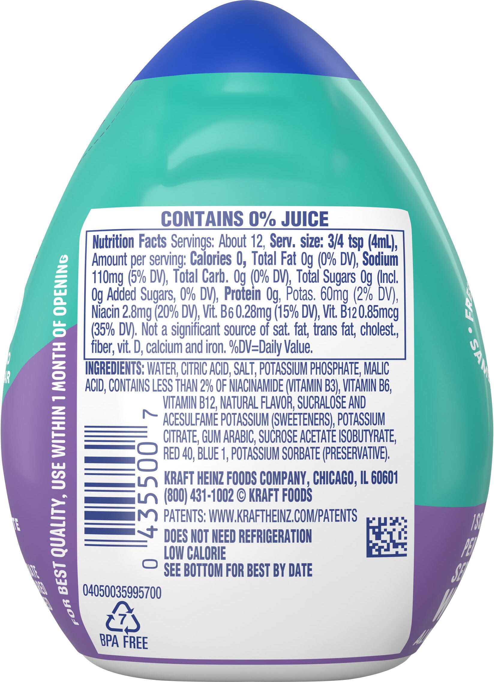 Mio Fit Arctic Grape - 1.62 FZ 12 Pack – StockUpExpress