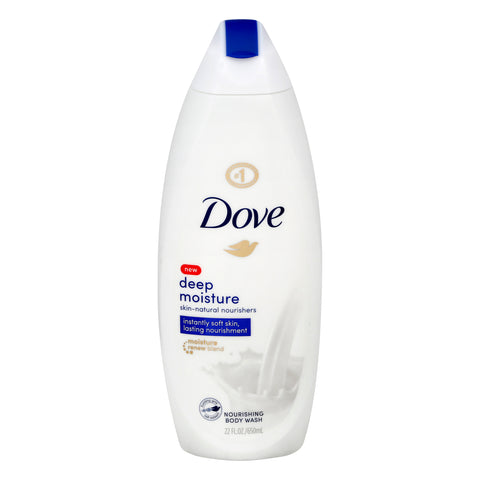 Dove Deep Moisture Body Wash 20 fl oz - 4 Pack