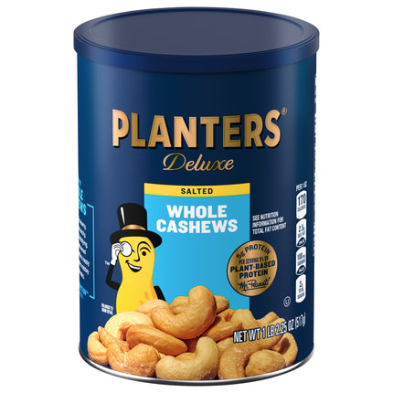Planters Deluxe Whole Cashews - 18.25 OZ 12 Pack