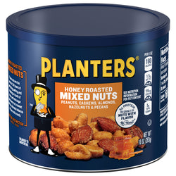 Planters Mixed Honey Roasted Nuts - 10 OZ 6 Pack