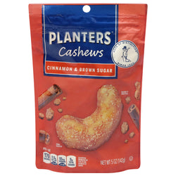 Planters Cinnamon Brown Sugar Cashews - 5 OZ 12 Pack