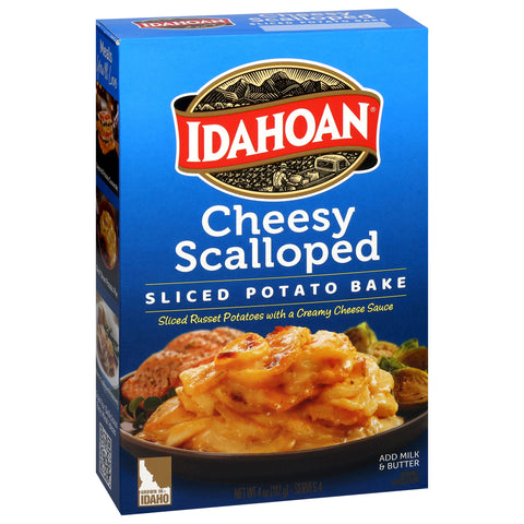 Idahoan Cheesy Scalloped Potatoes Homestyle Casserole 4 OZ