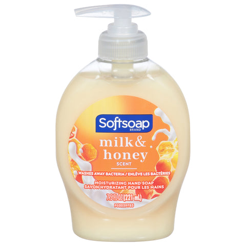 Softsoap Moisturizing Milk & Honey Hand Soap 7.5 fl oz - 6 Pack