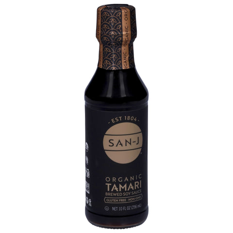 San J Organic Wheat Free Tamari Soy Sauce 10 FZ