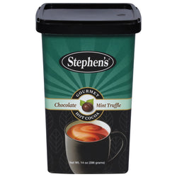 Stephen's Mint Truff Hot Cocoa Chocolate  - 14 OZ 6 Pack