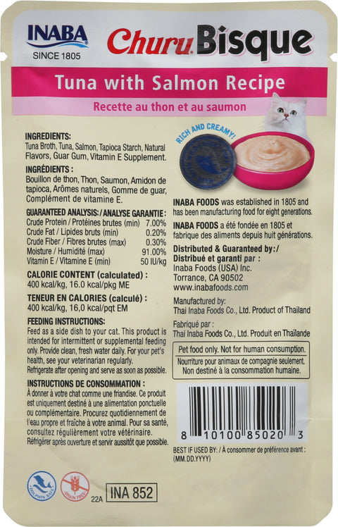 Inaba Churu Bisque Cat Food Complement 1.4 oz