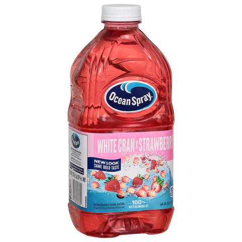 Ocean Spray White Cranberry Strawberry Juice 64 FZ