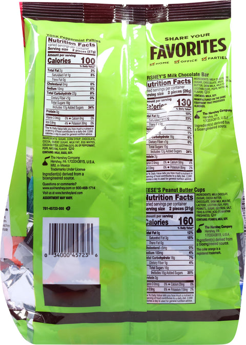 Hershey's Candy Assortment Party Pack 30.22 oz