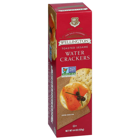 Wellington Toasted Sesame Water Cracker 4.4 OZ
