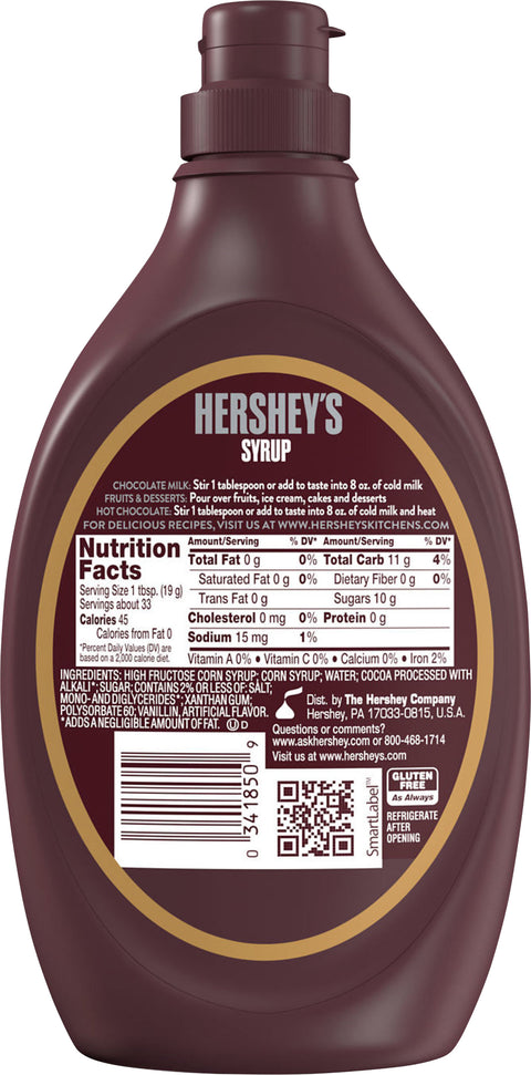 Hershey's Special Dark Syrup 22 OZ