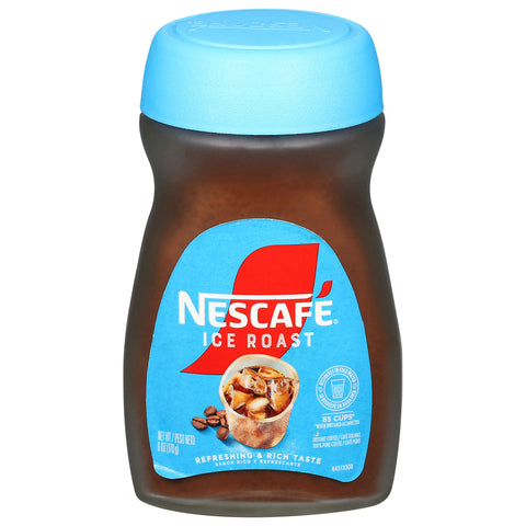 Nescafe Instant Ice Roast Coffee 6 oz - 6 Pack