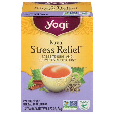 Yogi Kava Stress Relief Tea 16 CT