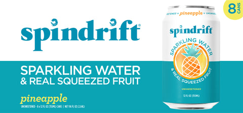 Spindrift Sparkling Water Pineapple 96 FZ