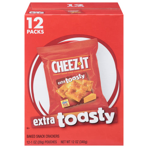 Cheez-It Extra Toasty Crackers 12 OZ