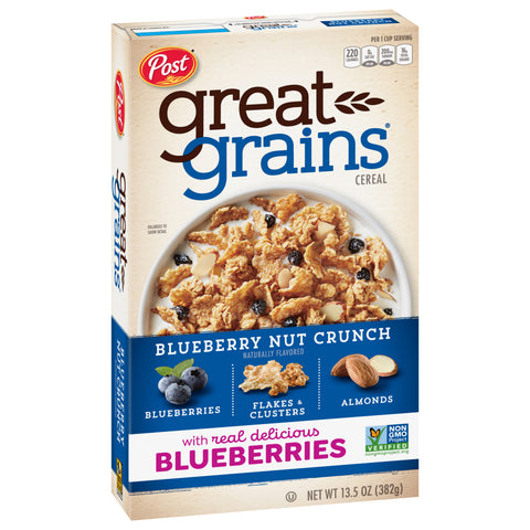 Post Great Grains Blueberry Morning Cereal 13.5 OZ