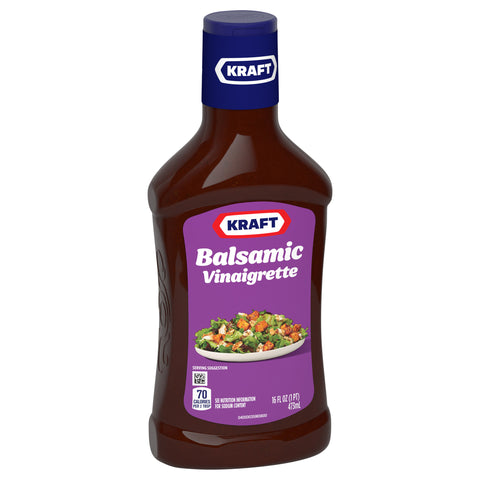 Kraft Balsamic Vinaigrette Dressing 16 FZ