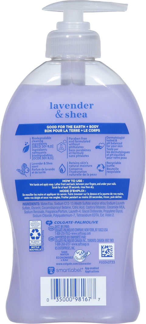 Softsoap Moisturizing Lavender & Shea Hand Soap 11.25 fl oz