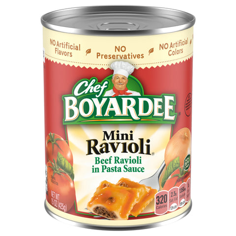 Chef Boyardee Mini Ravioli 15 OZ