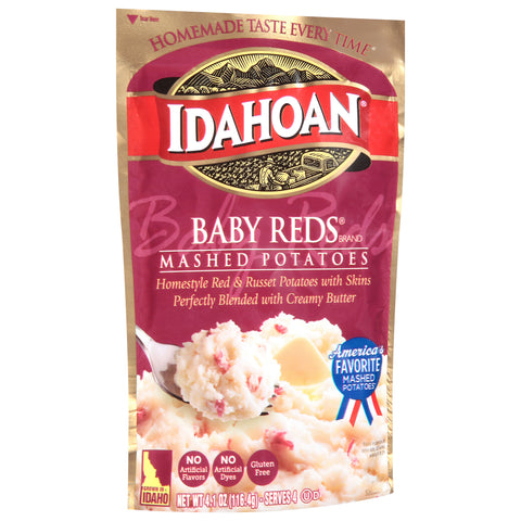 Idahoan Baby Reds Mashed Potatoes 4.1 OZ