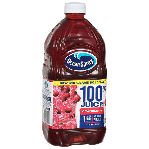 Ocean Spray 100% Cranberry Juice 64 FZ