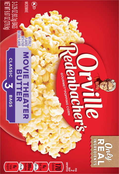 Orville Redenbacher's Popcorn Movie Theater Butter 9.87 OZ