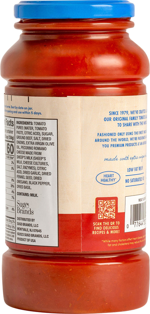 Francesco Rinaldi Pasta Sauce Traditional Meat Flavored 23.5 OZ