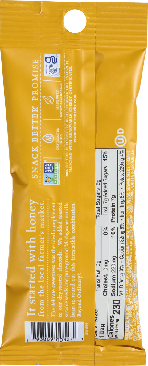 Sahale Honey Almonds Glazed Mix 1.5 oz