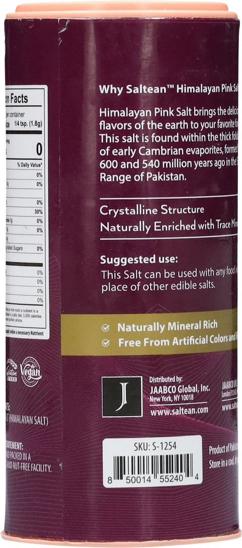 Saltean Fine Grains Himalayan Pink Salt 5.98 oz
