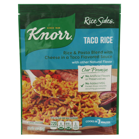 Knorr Fiesta Sides Taco Rice 5.4 OZ