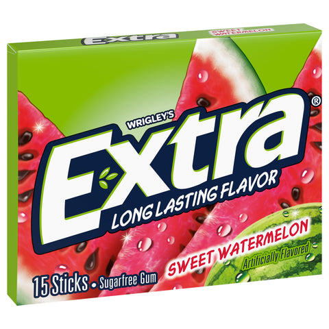 Extra Sweet Watermelon Gum 15 CT