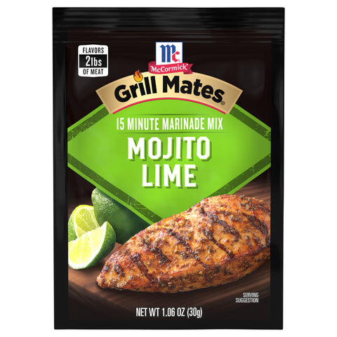 McCormick Grill Mates Marinade Mojito Lime 1.06 OZ