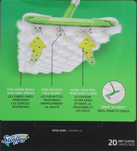 Swiffer Sweeper Dry Heavy Duty Refill 20 CT