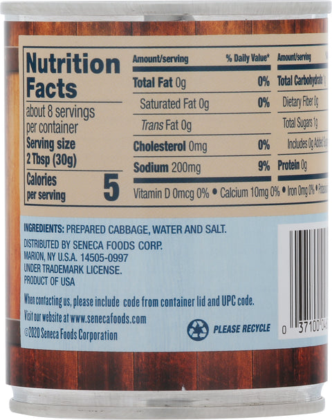 Libby's Sauerkraut 8 OZ