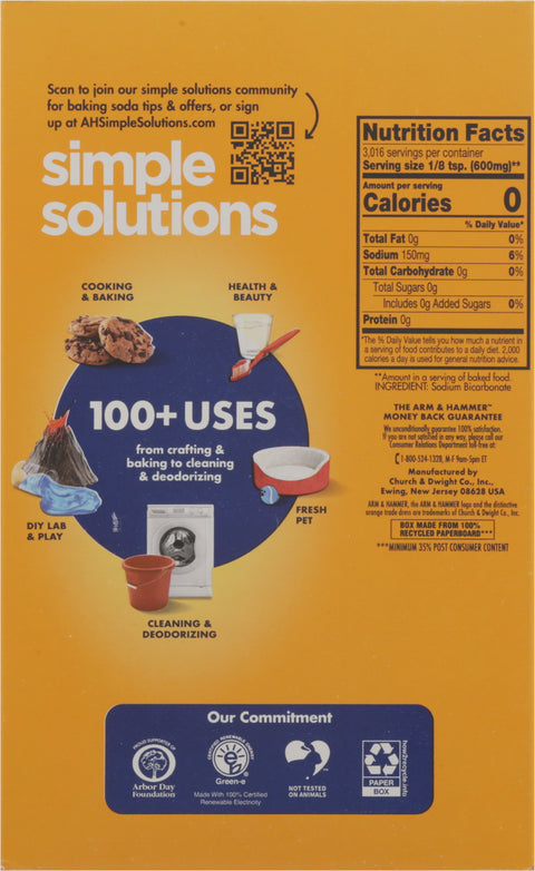 Arm & Hammer Baking Soda Pure 64 OZ