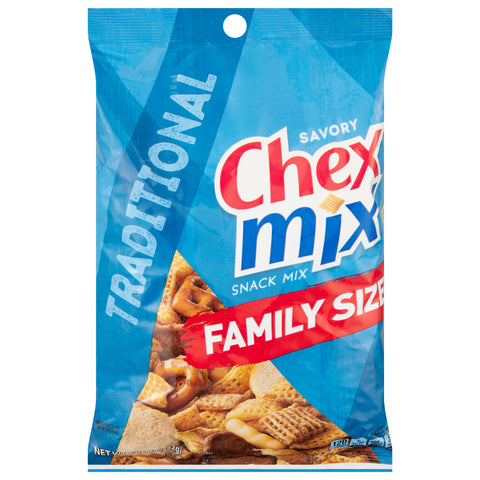 Chex Mix Traditional Snack Mix Family Size 13.5 oz - 8 Pack