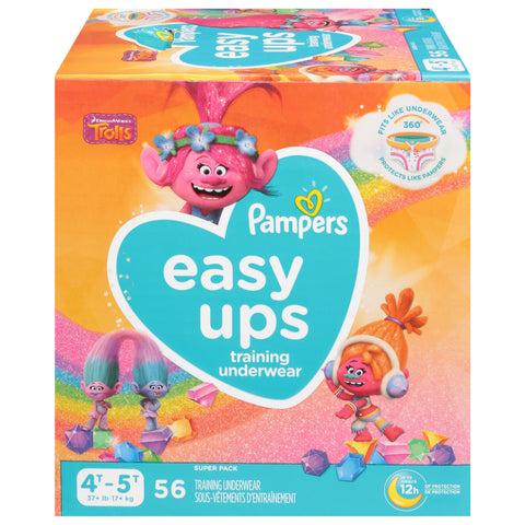 Pampers Girl Training Underwear 56 CT