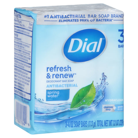 Dial Bar Soap Spring Water 12 OZ