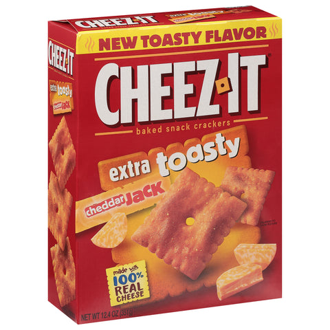 Cheez-It Xtra Cheddar Jack Toasty Crackers 12.4 OZ