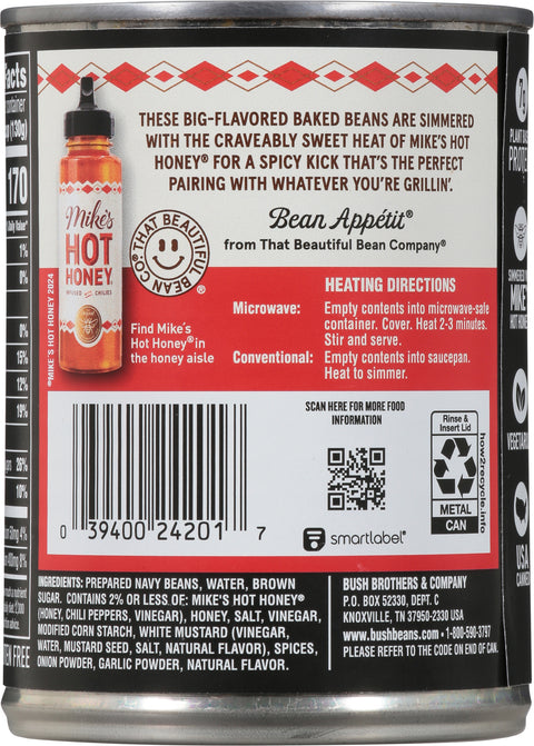 Bush's Best Hot Honey Grillin Beans 21.7 oz
