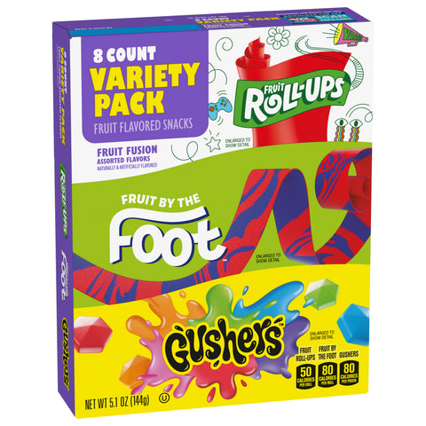 Betty Crocker Fruit Fusion Variety Pack 5.1 OZ