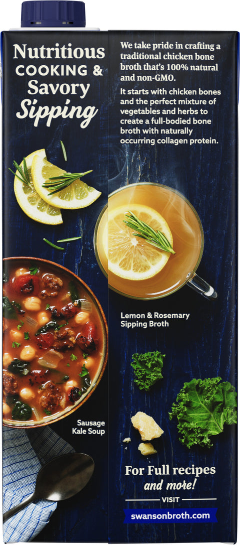 Swanson Bone Broth Chicken 32 OZ