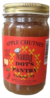 Dots Pantry Apple Chutney - 8 OZ 12 Pack