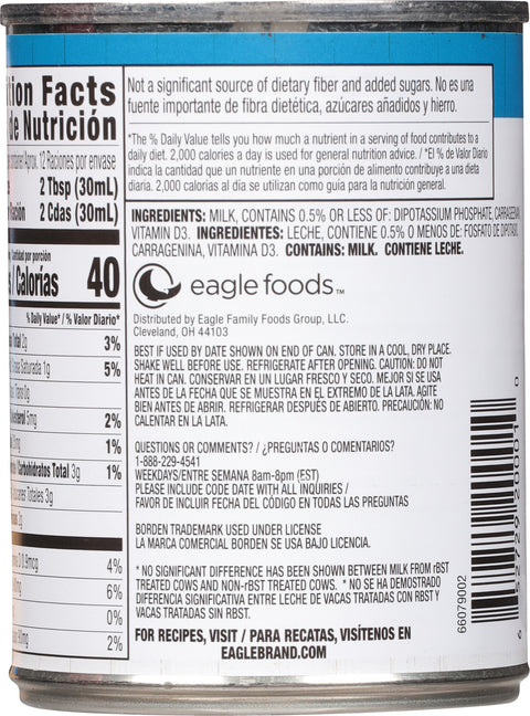 Eagle Brand Evaporated Milk 12 FZ